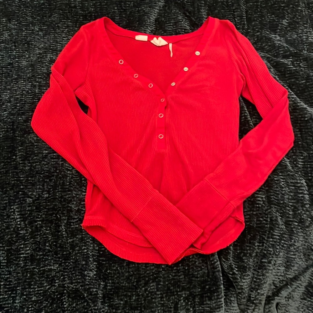 Out From Under Everyday Snap Henley Top